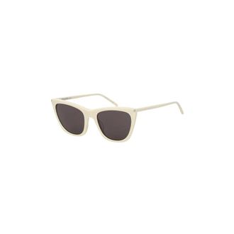 Saint Laurent Zonnebrillen - Dames - Accessoires - Beige - Maat: 55 MM