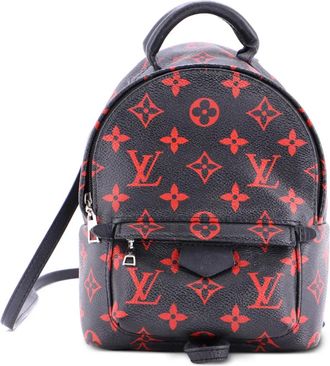 Louis Vuitton Palm Springs Limited Edition Infrarouge mini-rugzak met monogram - Zwart