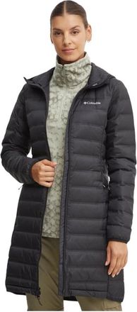 Columbia Giacca Lunga con Cappuccio Lake 22 II Down - - Sport - Donna - Nero - XL