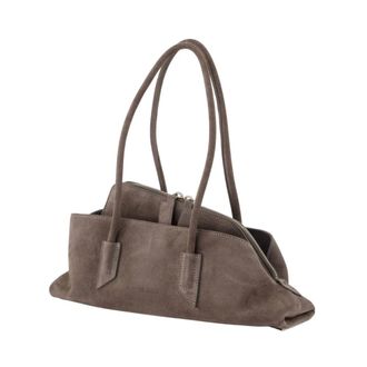 The Attico La Passeggiata Small Top Handle Bag - - Bags - Donna - Grigio - ONE SIZE
