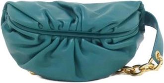 Bottega Veneta Pre-owned Belt Bags, female, Blue, Size: ONE SIZE Pre-owned Shoulder Bag