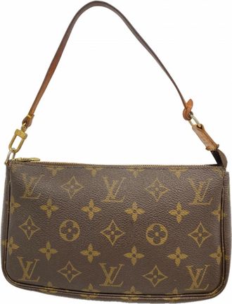 Louis Vuitton Brown Pouch (Pre-Owned)