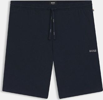 HUGO BOSS Mens Mix&Match Stretch Cotton Pyjama Shorts - Navy - Size: 33/32/32