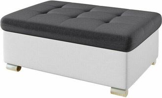 Mirjan24 Mobilier1 - Banco Acolchado Comfivo 118, Soft 017 + Kronos 22, 41x70x96cm, Di&aacute;metro: 0, Cuero Ecol&oacute;gico + Tapiz, Patas: Pl&aacute;stico, 0