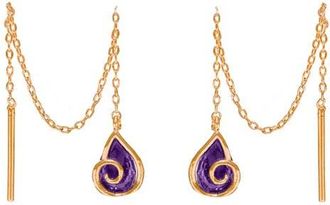 Girls Crew Disney Ursula Threader Earrings in Gold at Nordstrom
