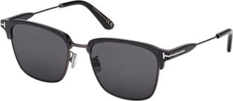 Tom Ford Grey Square Ladies Sunglasses FT1242-K 20A 56