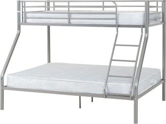 Seconique Seconique - Tandi Triple Sleeper Bunk Bed - L147 x W200 x H154 cm - Silver