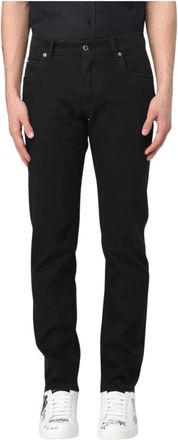 Dolce & Gabbana Heren, Jeans, Zwart, Maat: 2XL Katoen