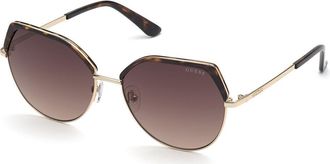 Guess GU7736 52F Womens Sunglasses Tortoiseshell Size 58
