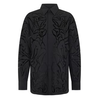 Valentino Garavani Hombre, Camisas, Negro, Talla: M