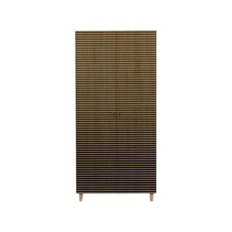 Dmora Armario 2 Puertas Dfrollan, Muebles De Dormitorio, Vestidor, Armario De Ropa, 90x52h192 Cm, Roble - Dmora