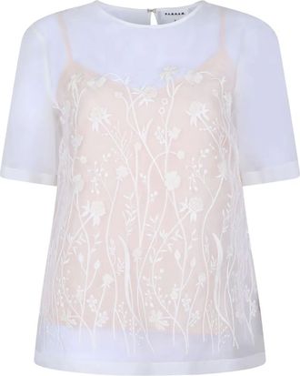 P.A.R.O.S.H. Blusa Akila - Bianco