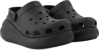 Crocs Womens Clog Black Synthetic Slippers