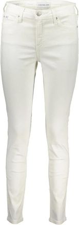 Calvin Klein Skinny Jeans - Dames - Skinny Jeans - Wit - W27 - Katoen - Jeans