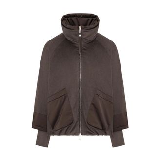 Duno Piumino Corto - - Jackets - Donna - Marrone - S