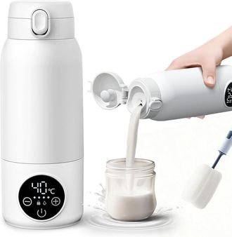 OEM Calentador De Biberones Port&aacute;til De 500 Ml, Gran Capacidad, Se Calienta R&aacute;pidamente En 2 Minutos, Mantiene El Calor Y Esteriliza, Resistencia Al Agua 