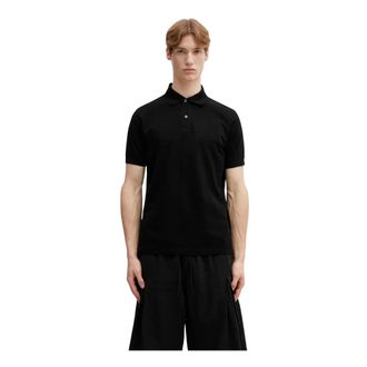 Paul Smith Placket Polo - Heren - Tops - Zwart - Maat: M Katoen