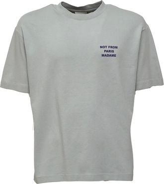 Dr&ocirc;le de Monsieur Hombre, Camisetas, Gris, Talla: M