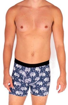 Warriors & Scholars Hati Boxer Briefs in Blue at Nordstrom Rack, Size Xxx-Large