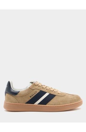 Bally Suede Retro Crest Sneaker in Brown at Nordstrom, Size 36