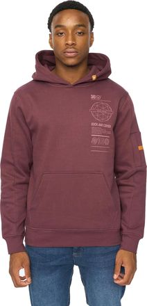 Duck and Cover Heren Ashland Hoodie (Rozijn)