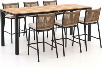 Manifesto Furniture Manifesto Idro/Linosa 225cm barset 7-delig stapelbaar