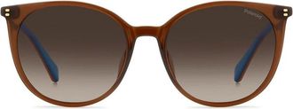 Polaroid Sunglasses, female, Brown, Size: 55 MM PLD 4208/S/X Sunglasses