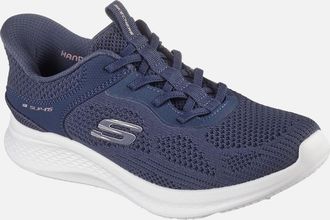 Skechers Womens Skechers Skech-Lite Pro 2.0 Smooth Current Textile Womens Navy Trainers - Size: 6