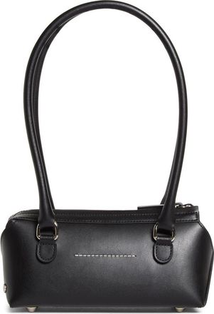 Maison Margiela Mini New Bauletto Leather Shoulder Bag in Black at Nordstrom