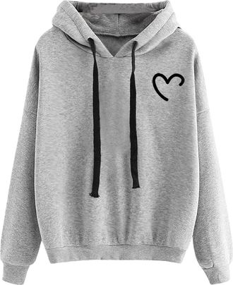 Generic mystery box womens hoodie red hoodie women Sweater Long-sleeved Printed Womens Casual Hooded Womens Hoodies under 50p items 1 items