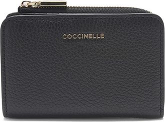 Coccinelle Portafoglio con zip - Nero