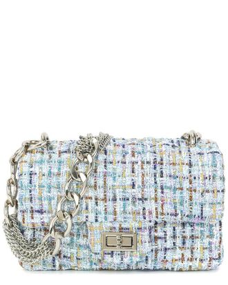 Tiffany & Fred Wool & Leather Crossbody