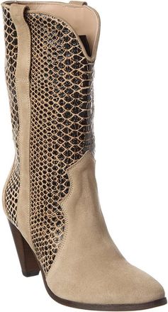 Free People Feather Heel Leather Boot