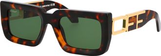 Off-white Unisex Sunglasses Boston Havana Acetate