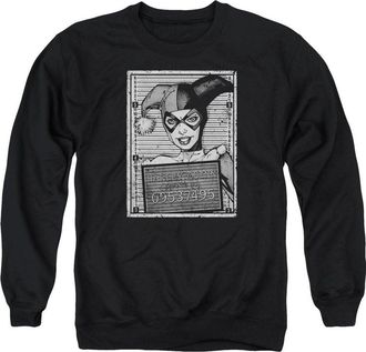 Gildan Batman Harley Inmate Adult Crewneck Sweatshirt