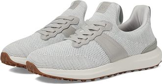 Johnnie-O Knit Range Runner Hybrid Golf Mens Shoes White : 8 D - Medium, Textile