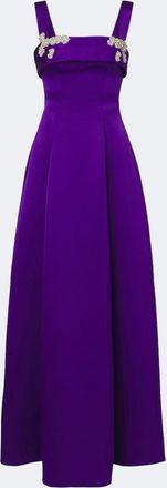 Rachel Gilbert Hallie crystal-embellished gown