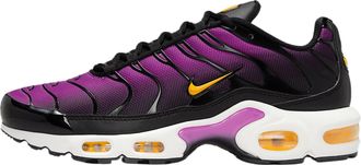Nike Nike Air Max Plus Womens Shoes (DZ3671-100, White/Black/Picante RED/Citron Pulse), Black/Laser Orange/White/Hyper Violet, 8.5 UK