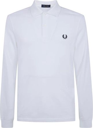 Fred Perry Heren, Tops, Wit, Maat: L