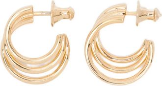 Shaun Leane Orecchini a cerchio Bound - Oro