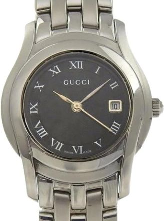 Gucci Pre-owned Vintage 5500L Wristwatch - - Pre-owned - Donna - Nero - ONE SIZE