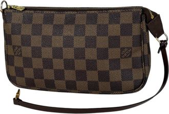 Louis Vuitton Brown Pochette Pouch (Pre-Owned)