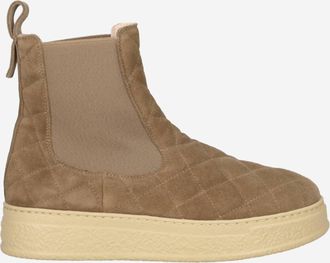 AGL Womens Giuly Beat Quilted Bootie In Taupe
