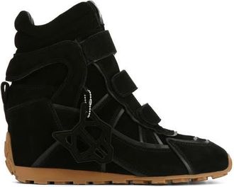 Naked Wolfe Element Wedge in Black Suede at Nordstrom, Size 37.5