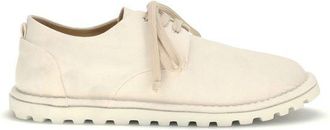 Mars&egrave;ll Marsell Witte Katoenen Oxfords en Derbies