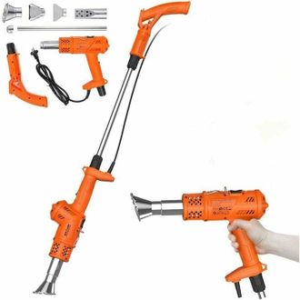 OEM Ulisem Quemador De Hierbas El&eacute;ctrico Con Funci&oacute;n Pistola De Aire Caliente Y Encendedor De Carb&oacute;n Para Jard&iacute;n, Barbacoa, Bricolaje, Color Naranja Oscur
