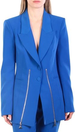 Patrizia Pepe Blazer - Dames - Blazers - Blauw - 2XL - Jassen