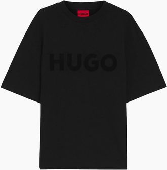 HUGO BOSS Mens HUGO Dinkee T-Shirt S2-26 001 Black - Size: 40