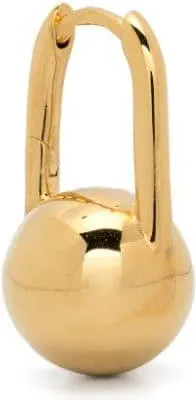 Maria Black 18kt gold-plated sterling silver Schlesi earring - unisex - Gold Plated Sterling Silver - One Size