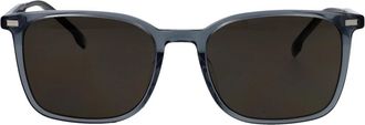 HUGO BOSS 2004/G/S Zonnebril - Heren - Zonnebrillen - Blauw - 55 MM - Accessoires